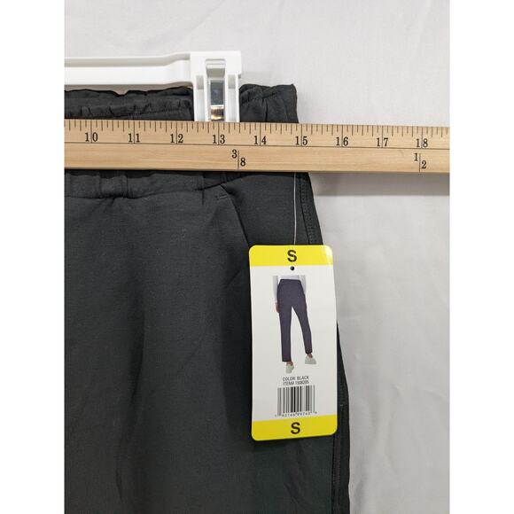 32 Degrees Cool Womens Pull On Knit Pants Black Small Elastic Waistband Stretchy - Picture 6 of 9